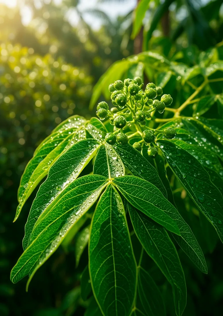 Moringa Leaf Detail
