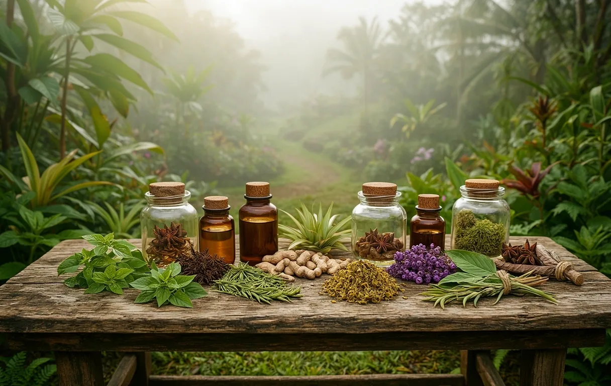 Nusantara botanical landscape